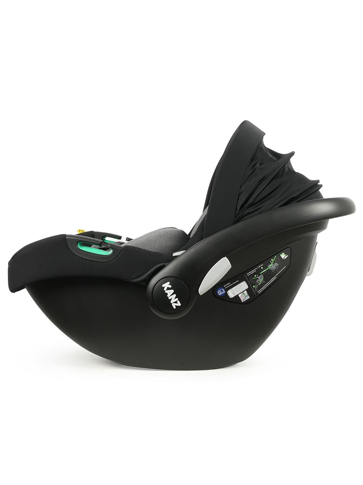Kanz Atom Pro I-size (0-13kg) Oto Koltuğu - Siyah