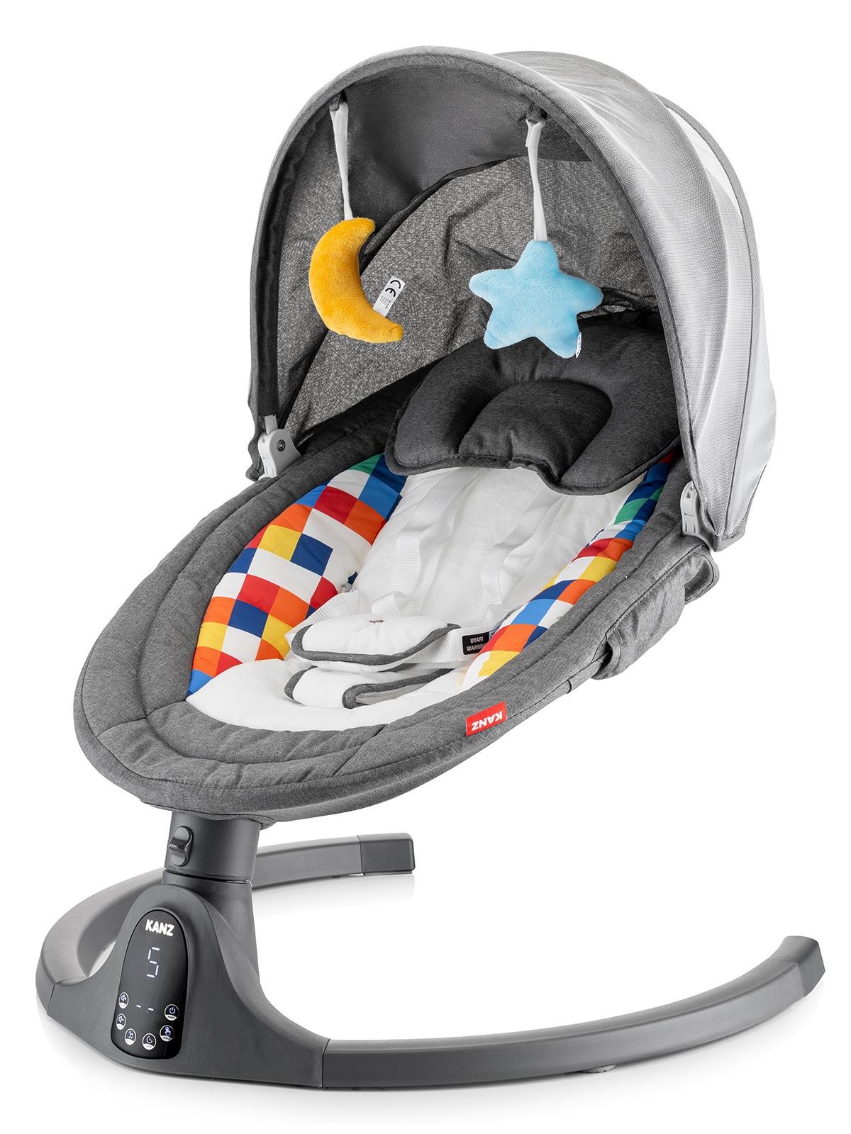 KZ Kanz Flamingo Plus Elektrikli Ana Kucağı - Gri