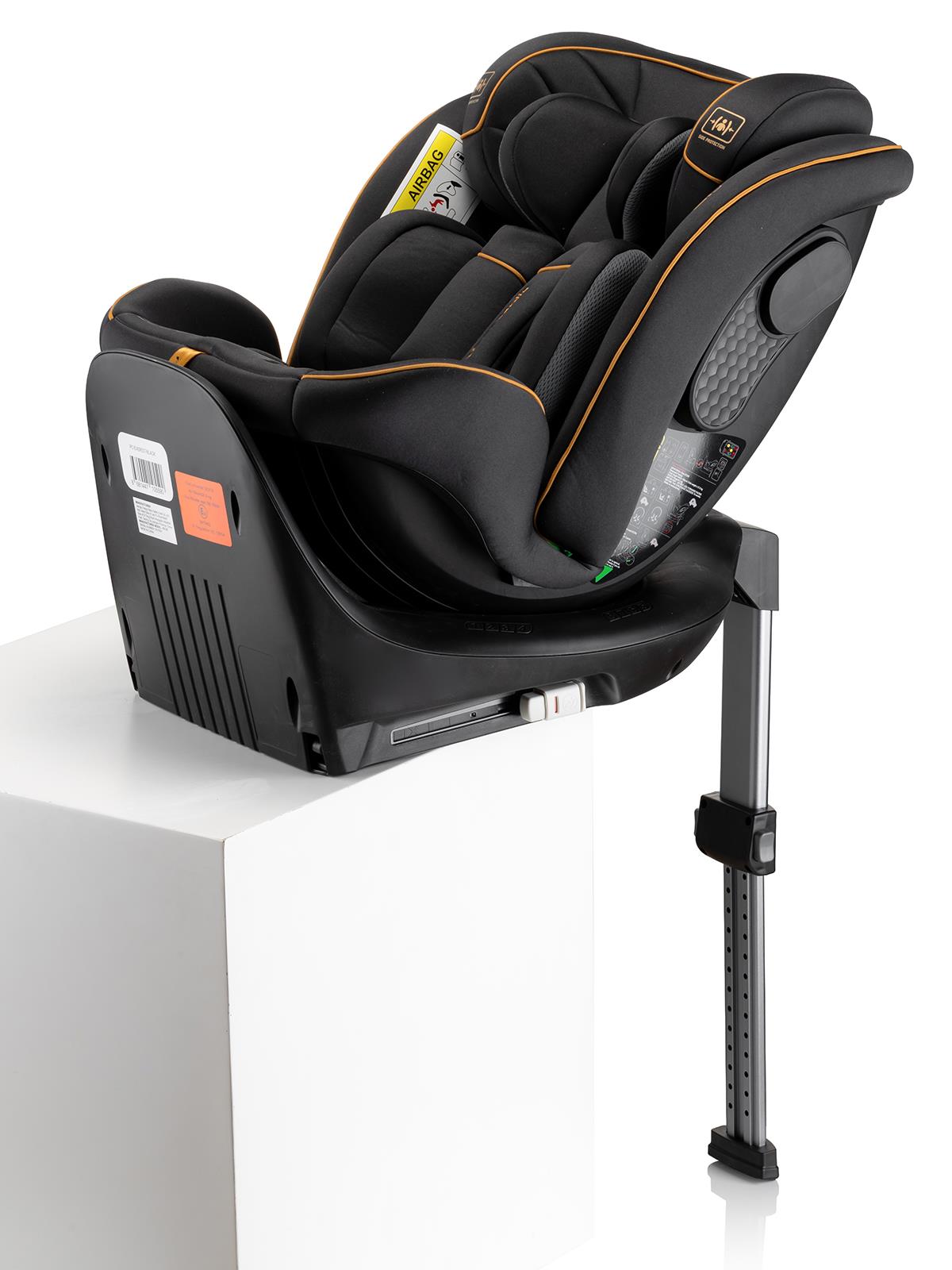 Pierre Cardin Everest  Oto Koltuğu 0-36 Kg 360° - Siyah