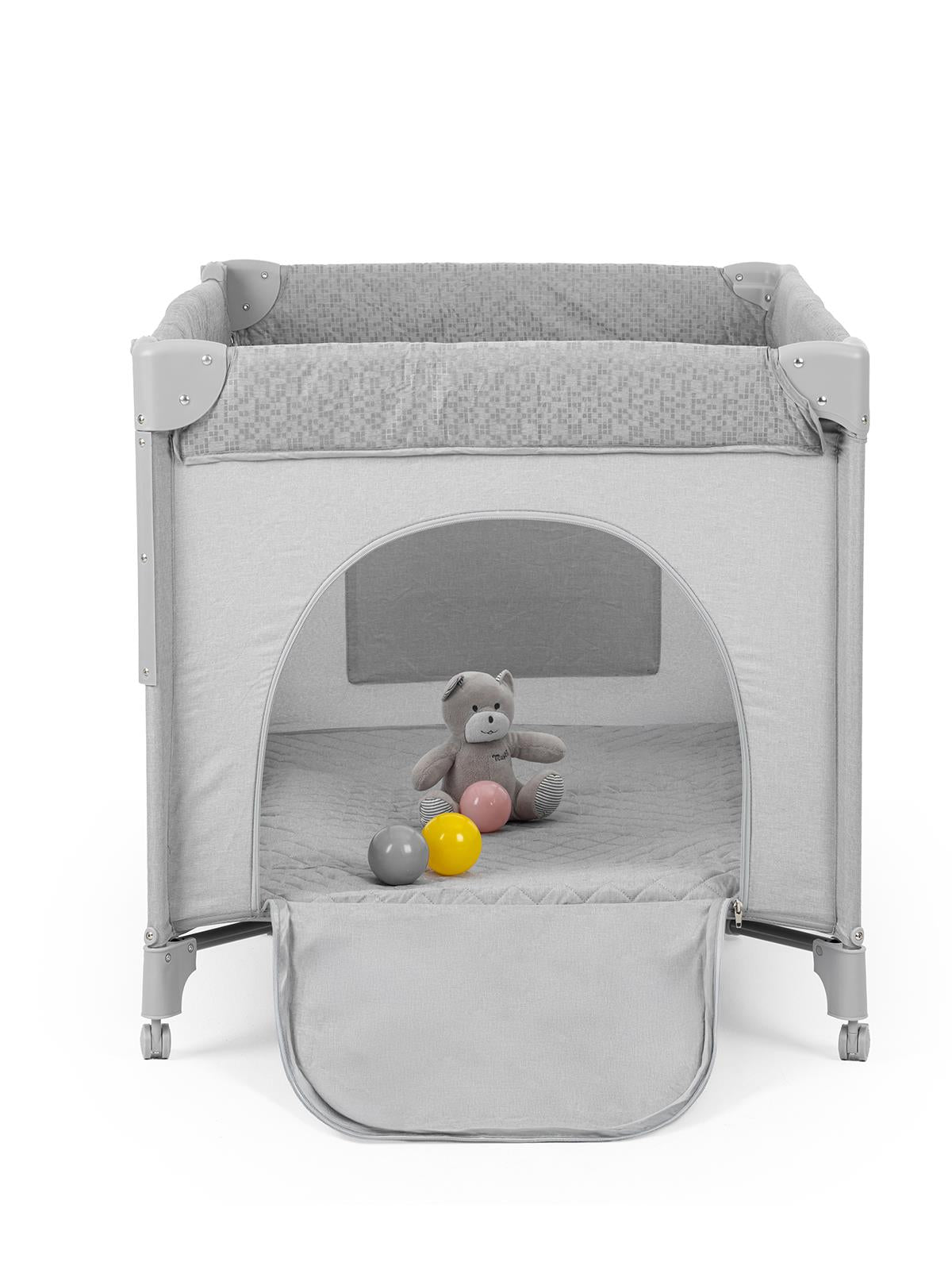 Kanz Momside Anne Yanı Oyun Parkı 70*110 Cm - Gri