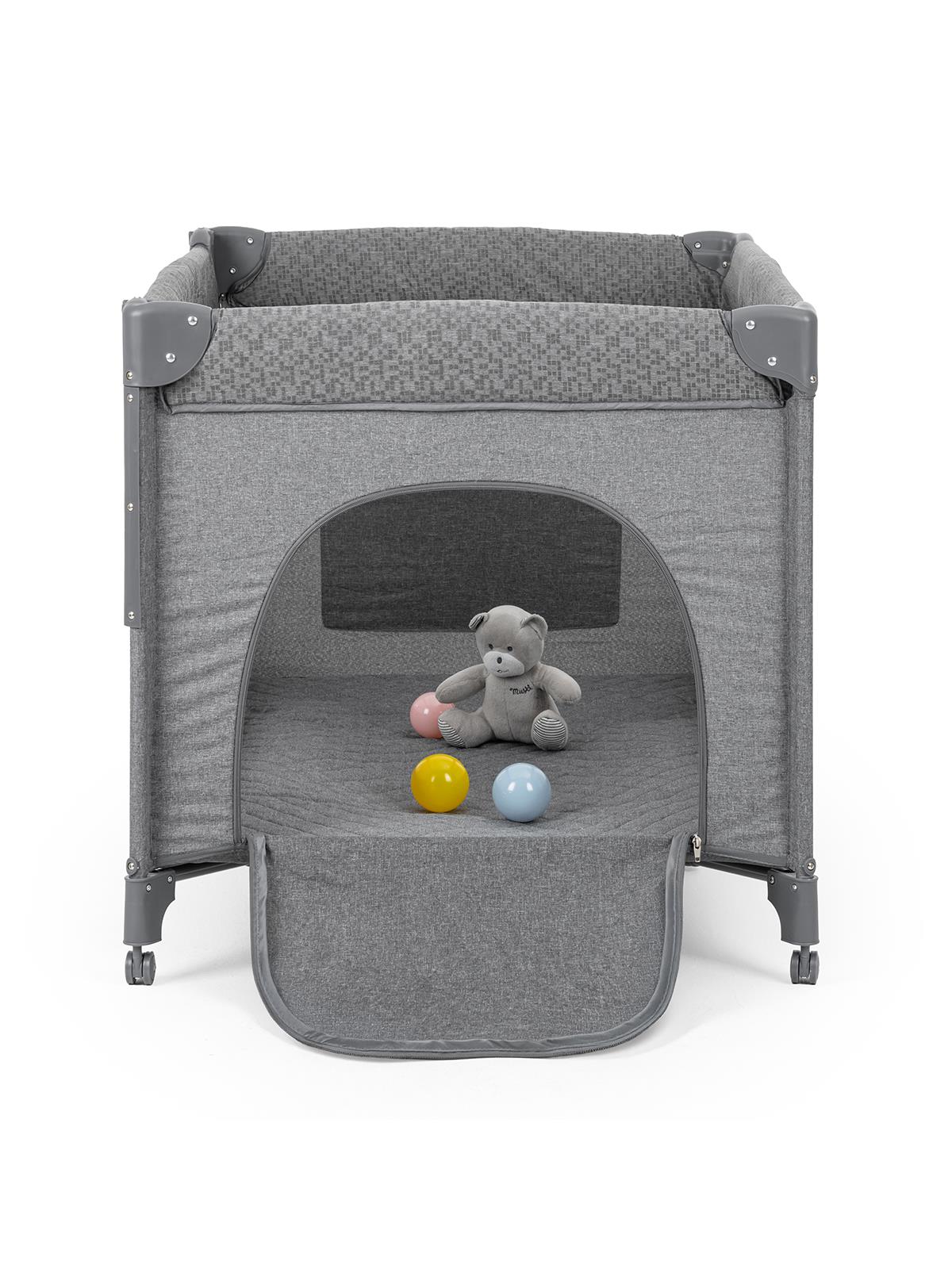 Kanz Momside Anne Yanı Oyun Parkı 70*110 Cm - Gri