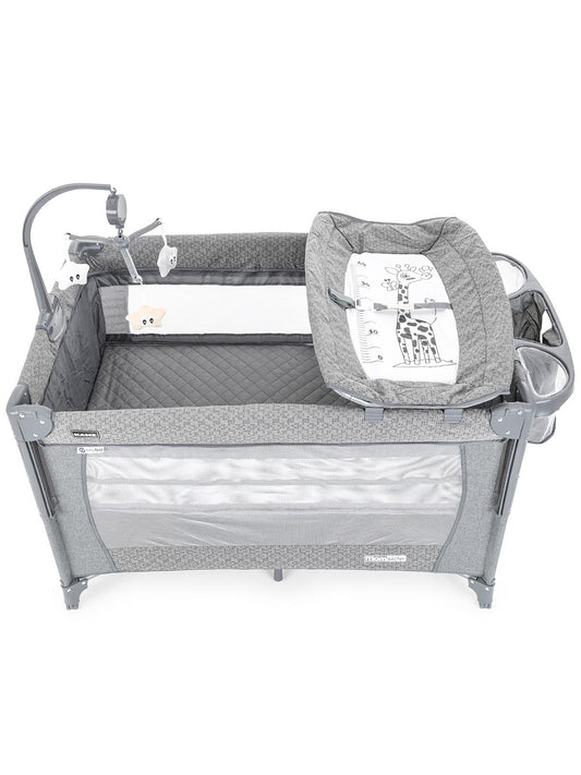 Kanz Momside Anne Yanı Oyun Parkı 70*110 Cm - Gri
