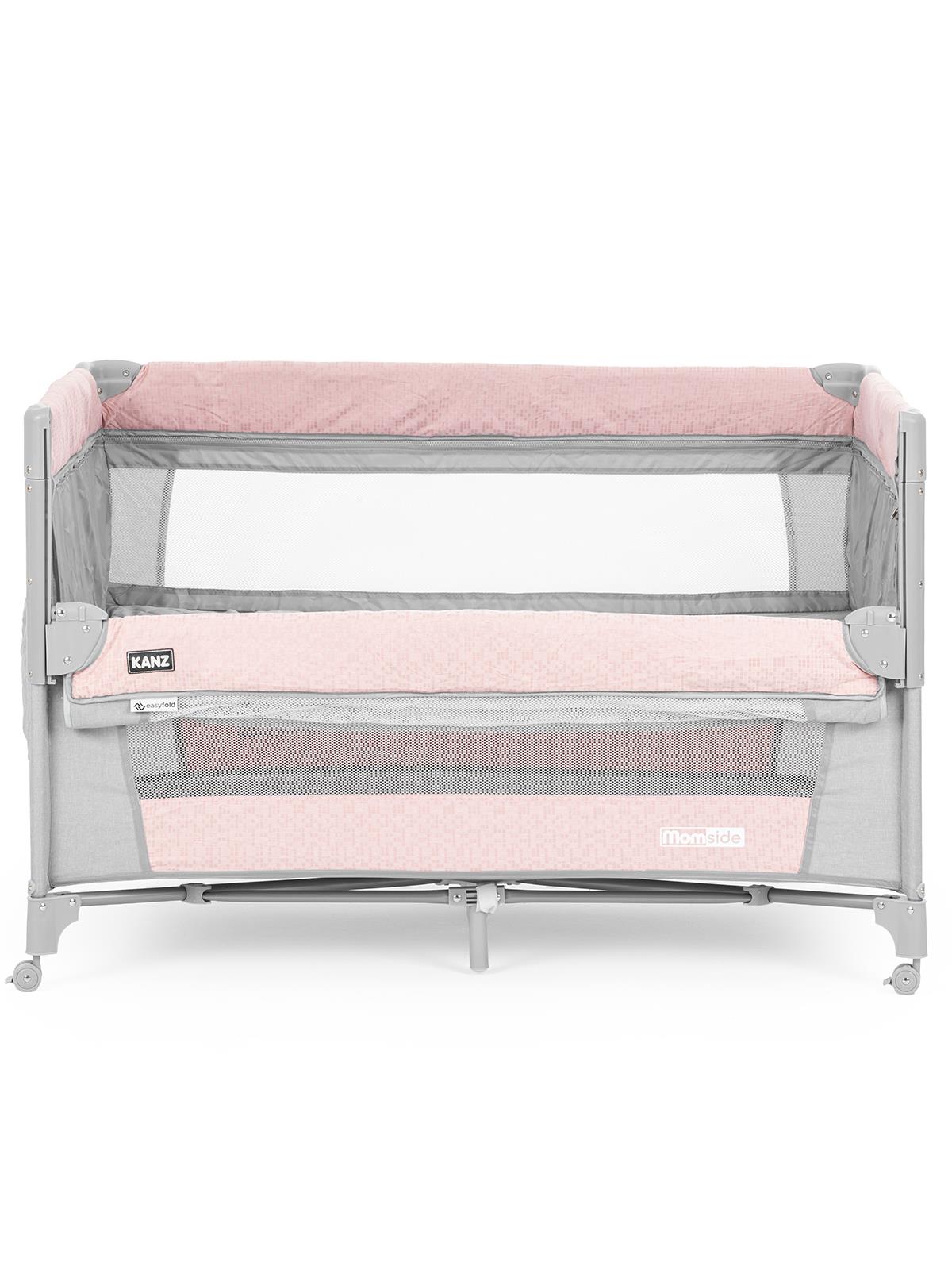 Kanz Momside Anne Yanı Oyun Parkı 70*110 Cm - Pembe