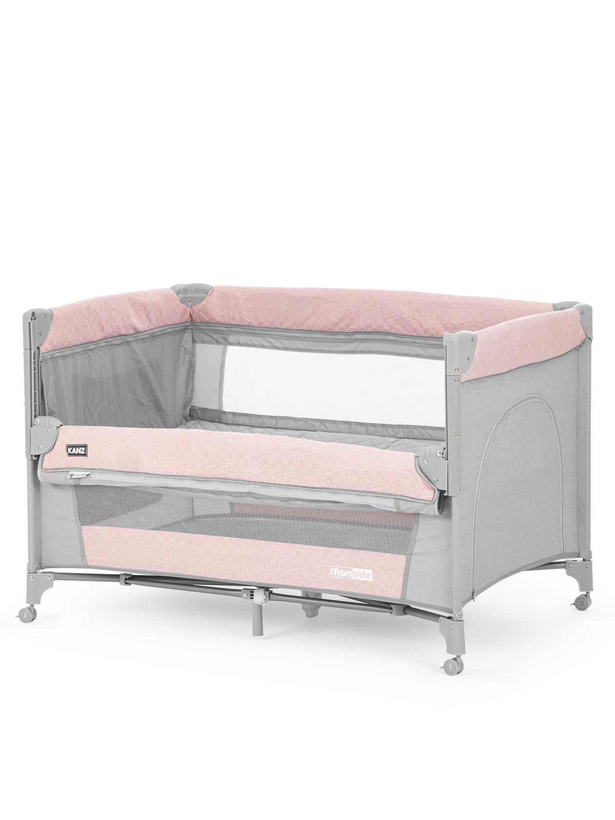 Kanz Momside Anne Yanı Oyun Parkı 70*110 Cm - Pembe
