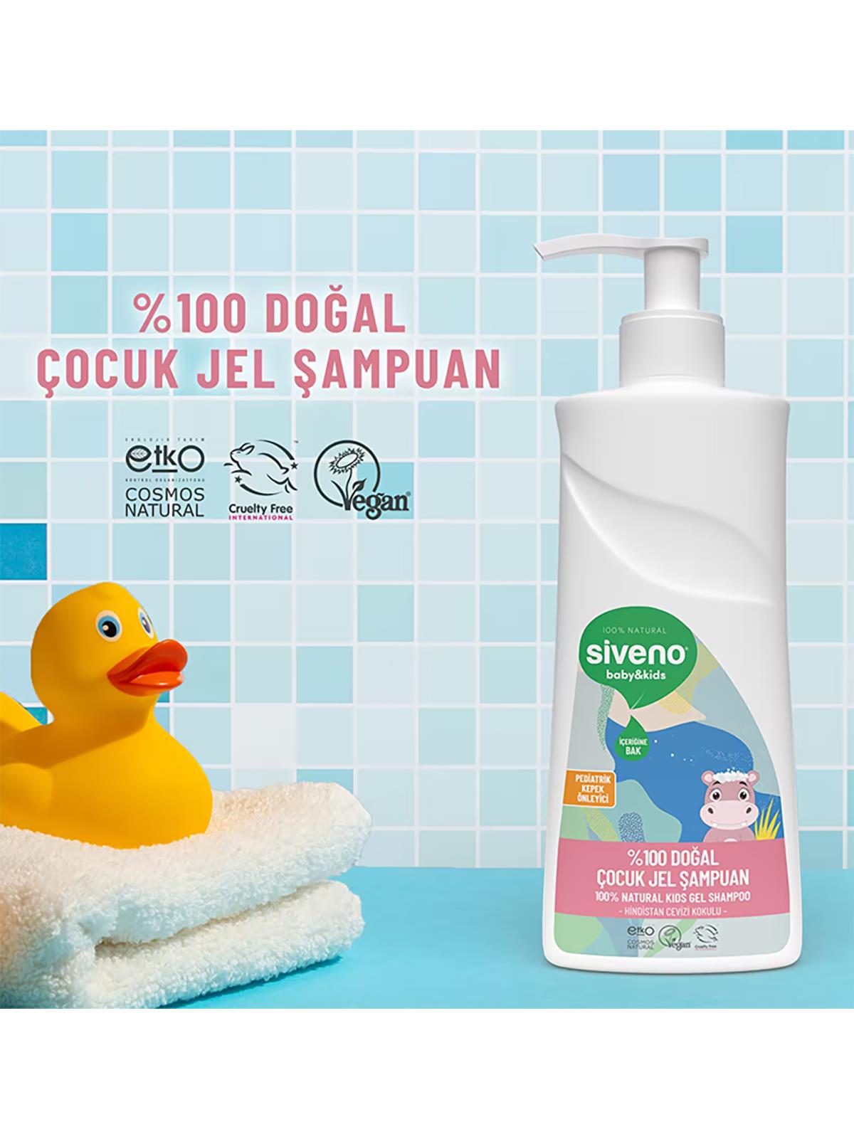 SIVENO%100 Doğal Çocuk Jel Şampuan 325 ml