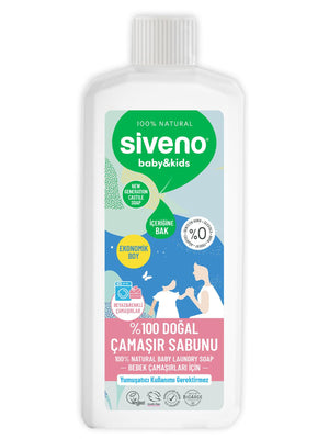 Siveno %100 Doğal Baby Çamaşır Sabunu 1 Lt