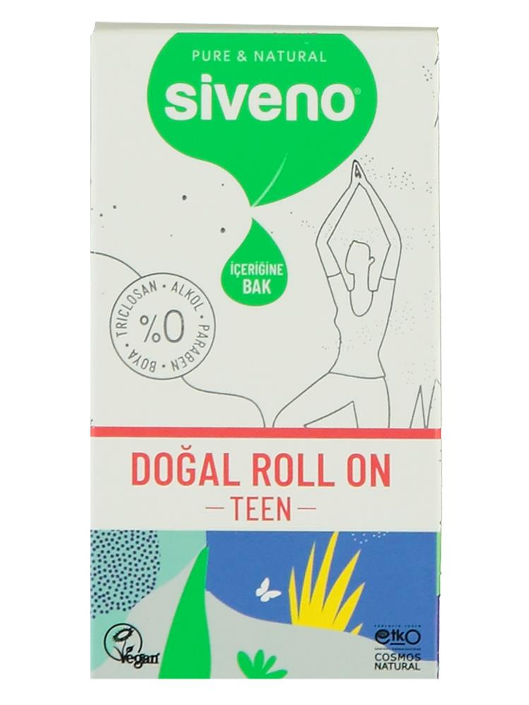 Siveno Doğal RolL-On - Teen Pink 50 ml