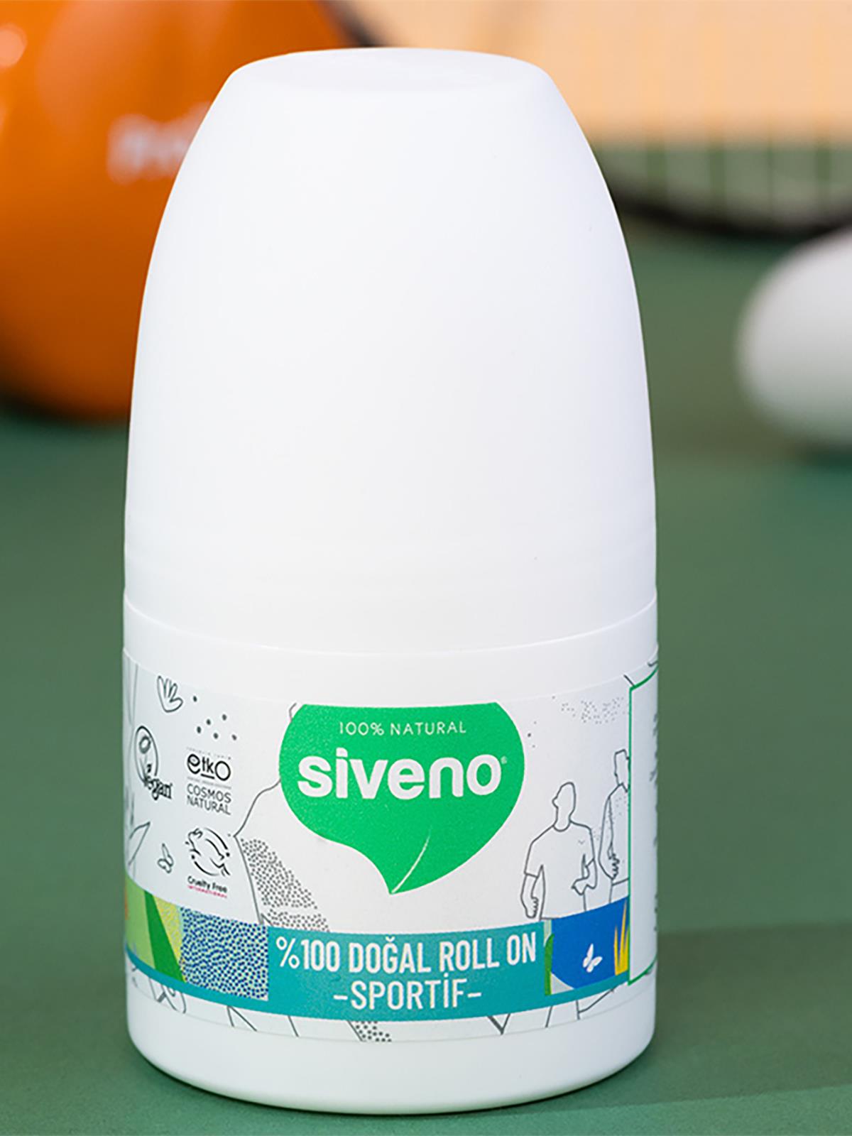 Siveno Doğal RolL-On - Sportive 50 ml