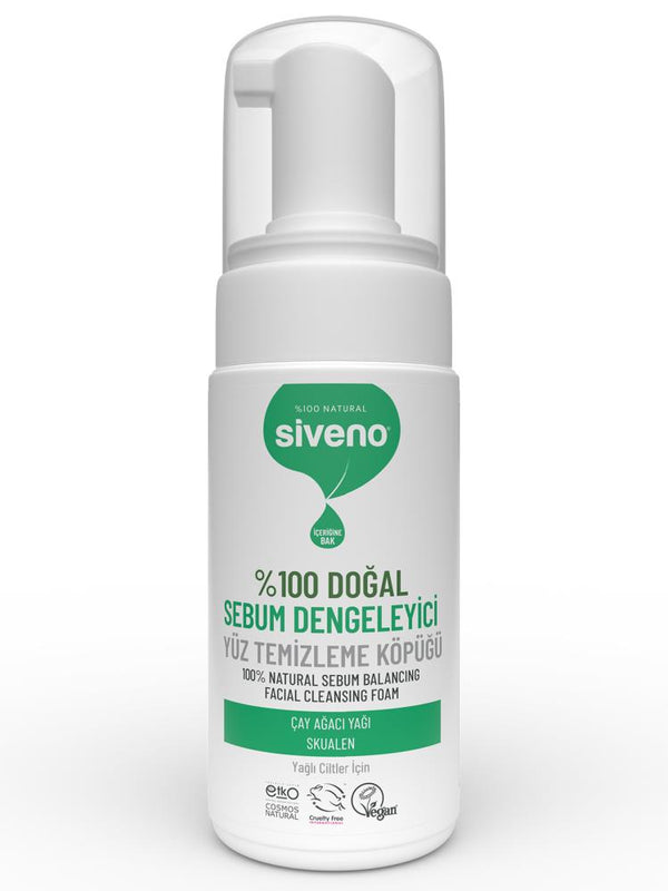 Siveno %100 Doğal Yüz Temizleme Köpüğü 100 ml