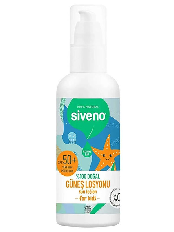 Siveno %100 Doğal Çocuklar İçin Güneş Losyonu 100 ml