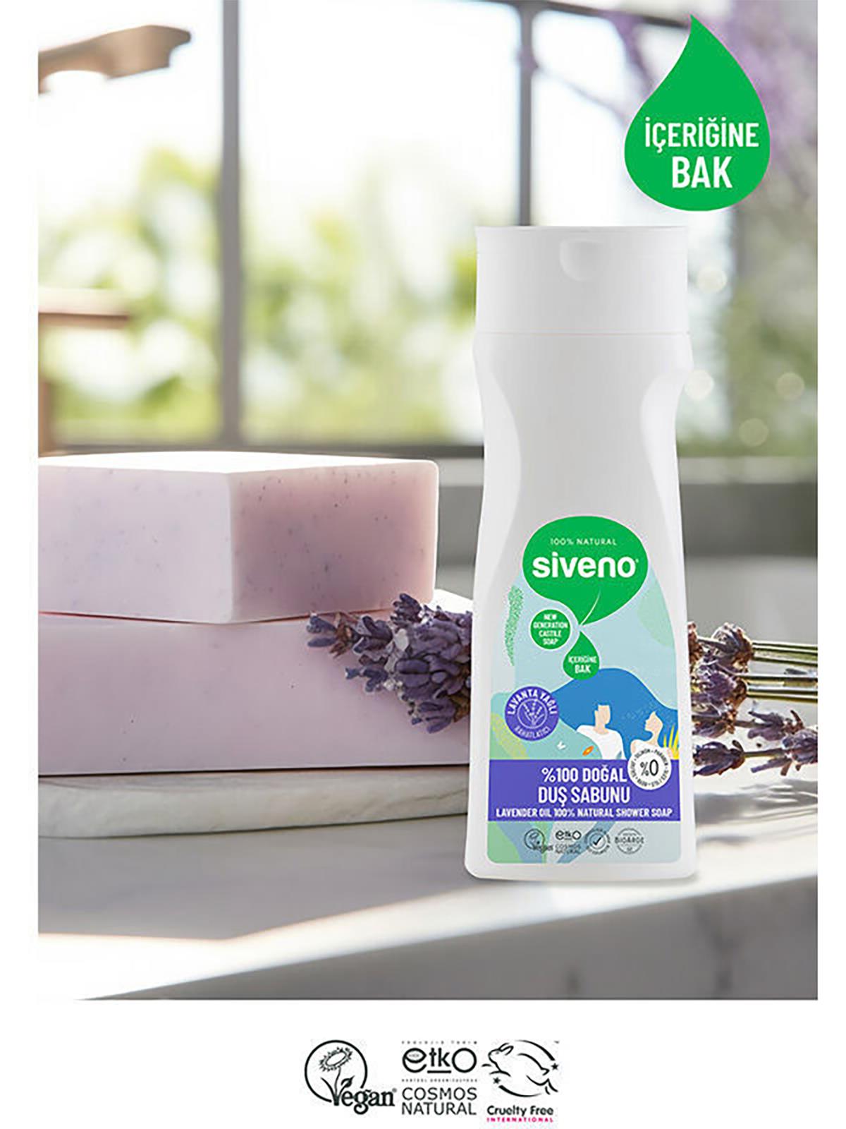 Siveno %100 Doğal Lavanta Yağlı Duş Sabunu