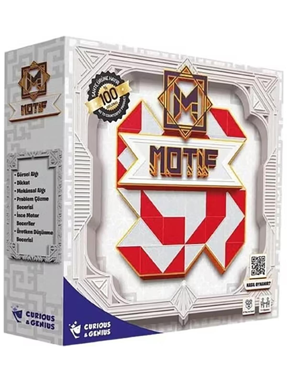 Curious & Genius Motif Akıl ve Zeka Oyunu