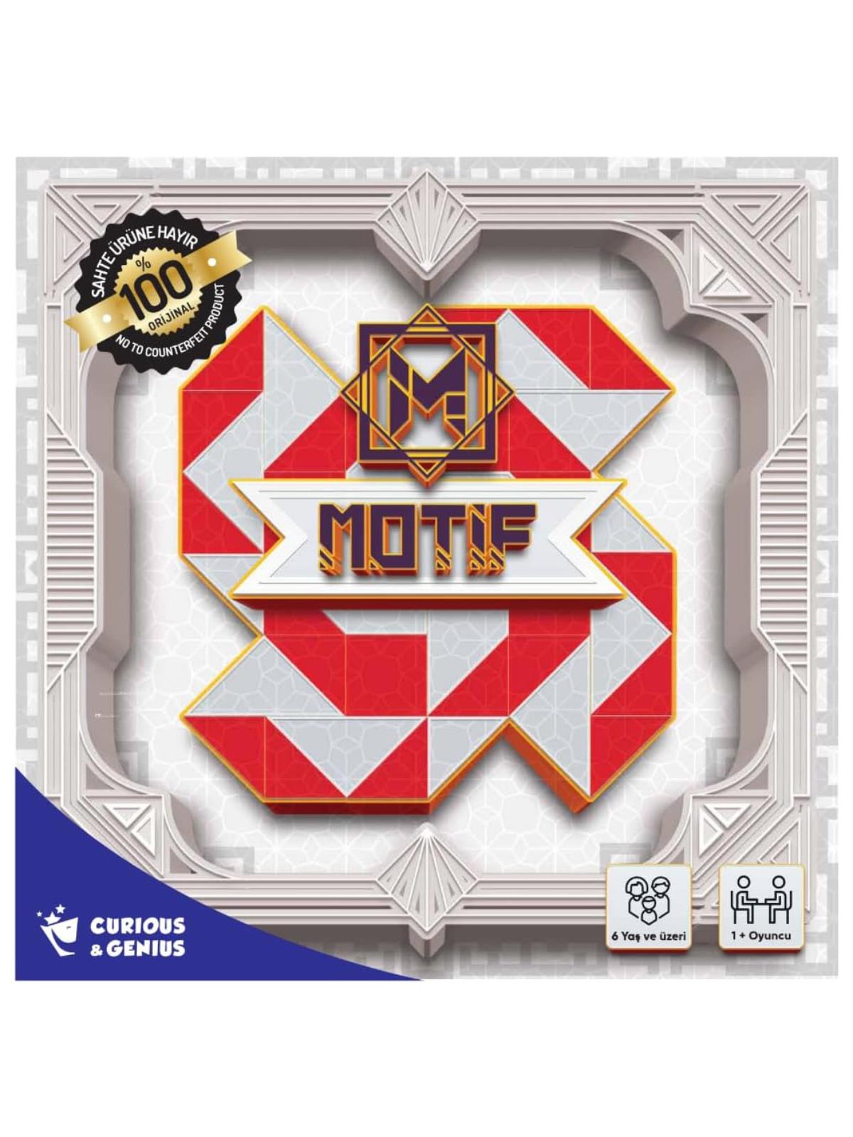 Curious & Genius Motif Akıl ve Zeka Oyunu