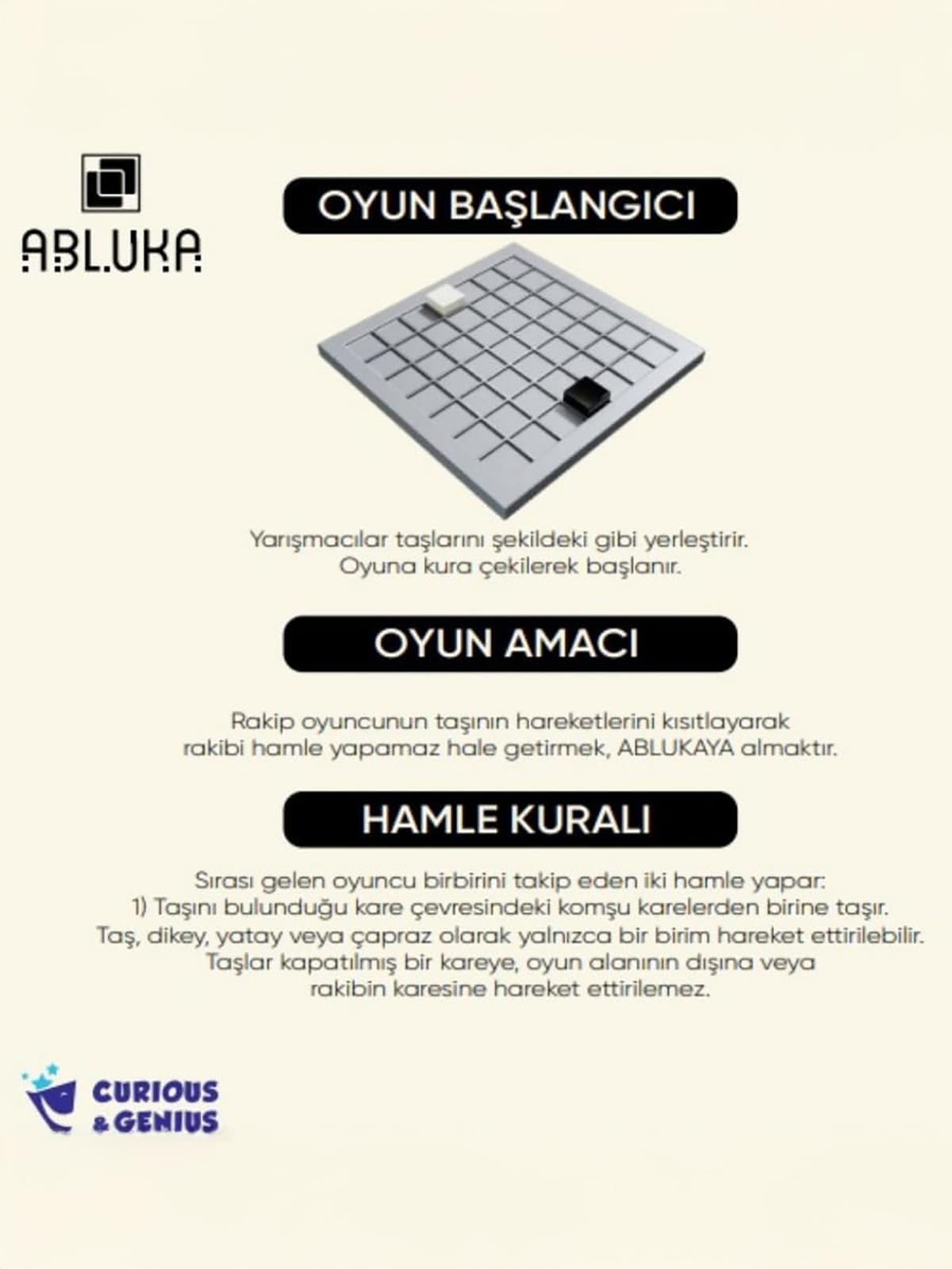 Curious & Genius Abluka Akıl ve Zeka Oyunu