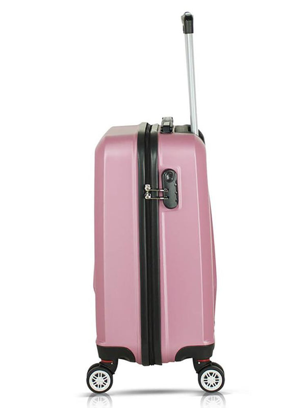 Myvalice Diamond Abs Orta Boy Valiz - Pembe