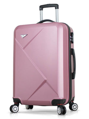 Myvalice Diamond Abs Orta Boy Valiz - Pembe