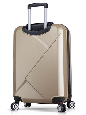 Myvalice Diamond Abs Orta Boy Valiz - Gold