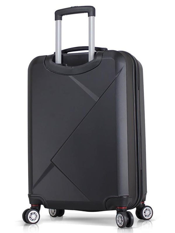 Myvalice Diamond Abs Kabin Boy Valiz  - Siyah