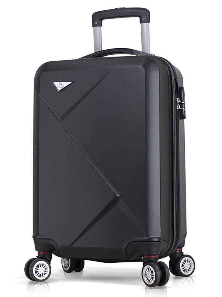 Myvalice Diamond Abs Kabin Boy Valiz  - Siyah