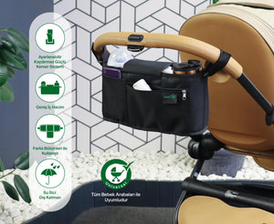 Been Bebek Arabası Organizer Çanta - Siyah