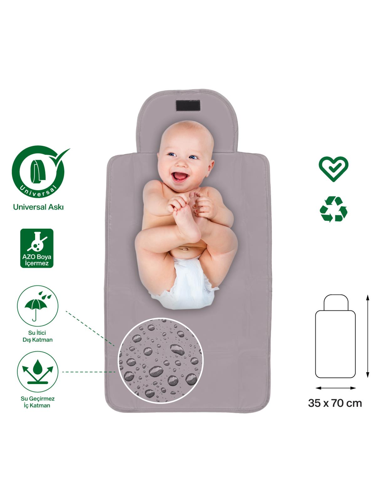 Been Pratik Alt Açma Matı - Gri