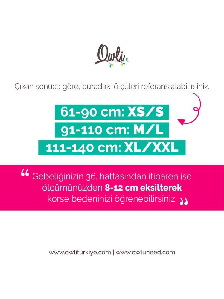 Owli Doğum Sonrası Korse - Bej