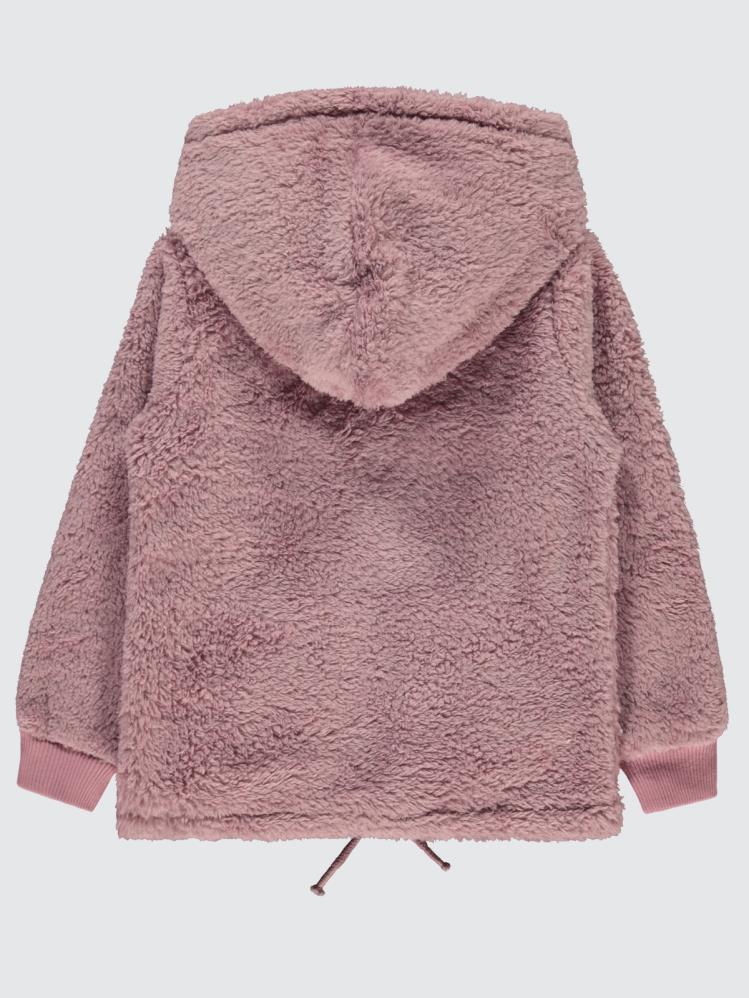 Civil Girls Kanguru Cepli 6-9 Yaş Hırka - Lila