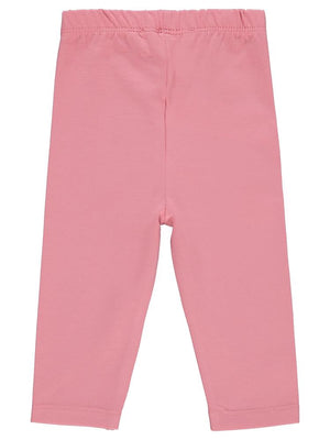 Civil Baby Düz Model Yan Dikişsiz 6-18 Ay Uzun Tayt - Pudra