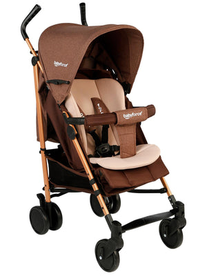 Baby Force Polo20 Lüks Baston Bebek Arabası - Kahverengi