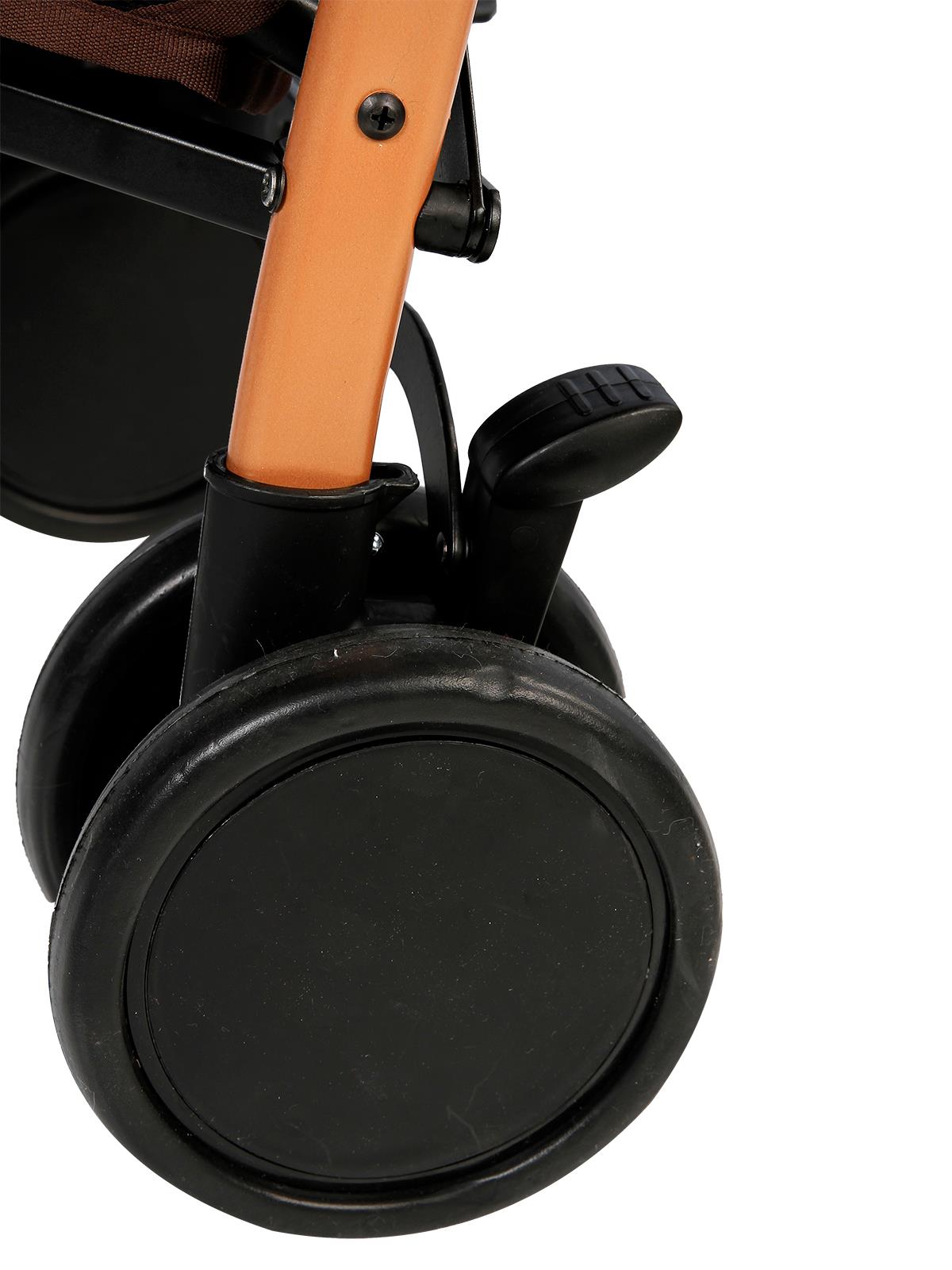 Baby Force Polo20 Lüks Baston Bebek Arabası - Kahverengi