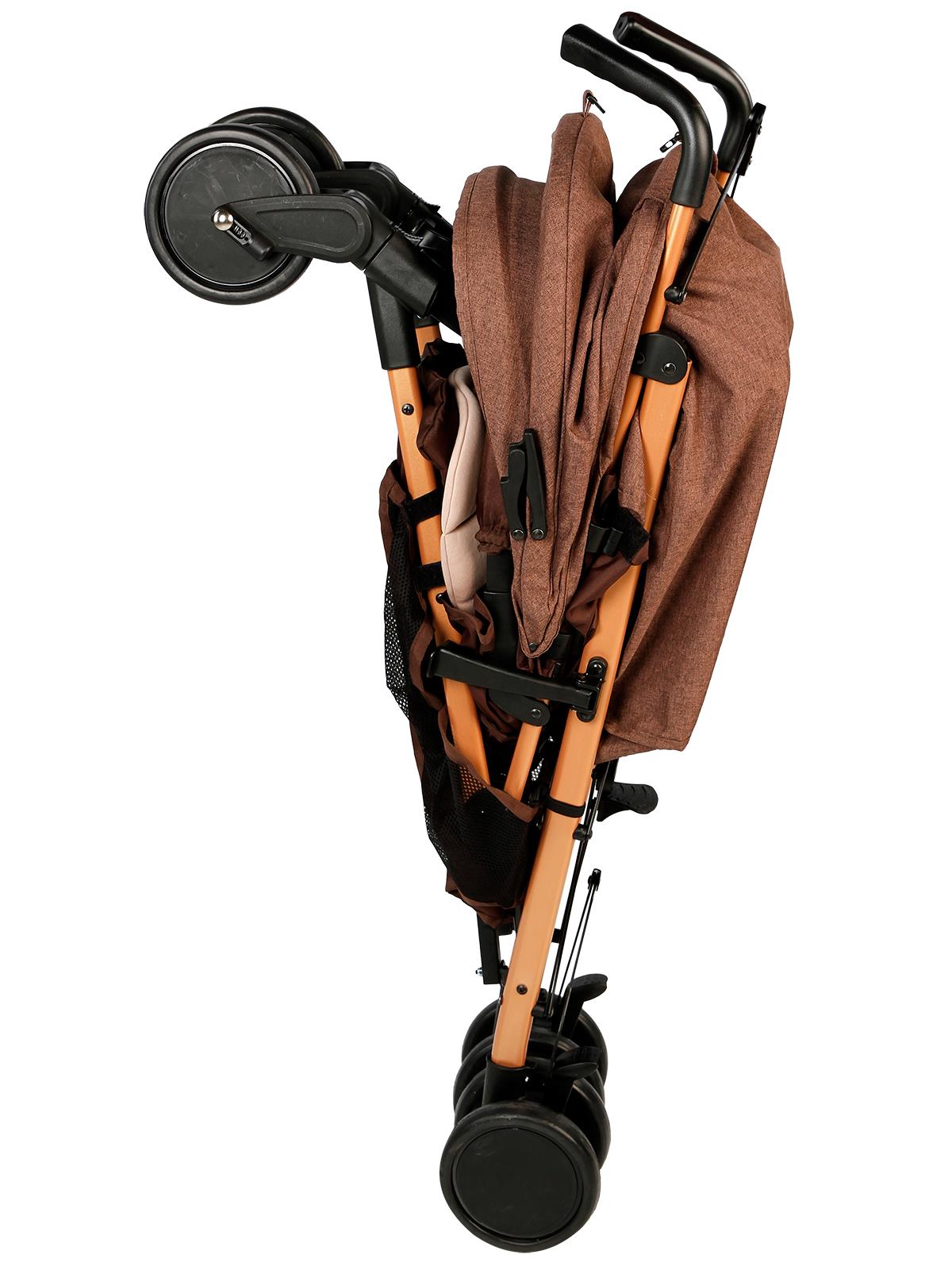 Baby Force Polo20 Lüks Baston Bebek Arabası - Kahverengi