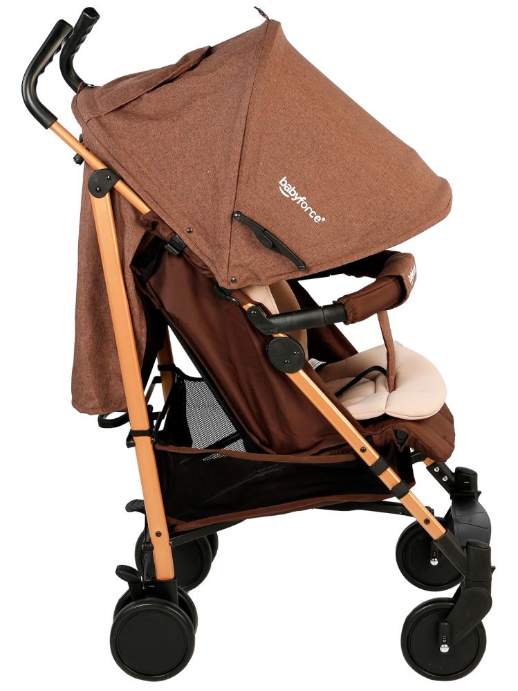 Baby Force Polo20 Lüks Baston Bebek Arabası - Kahverengi