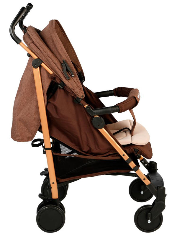 Baby Force Polo20 Lüks Baston Bebek Arabası - Kahverengi