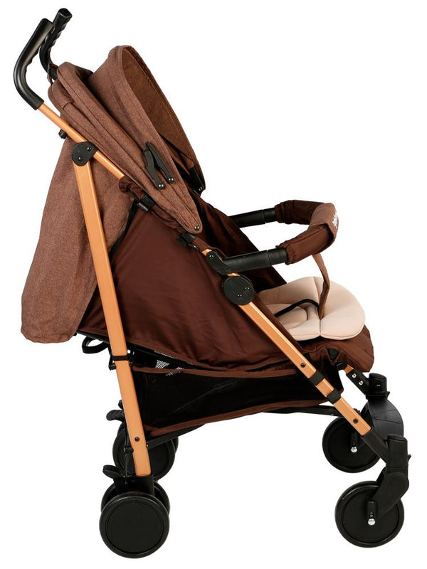 Baby Force Polo20 Lüks Baston Bebek Arabası - Kahverengi