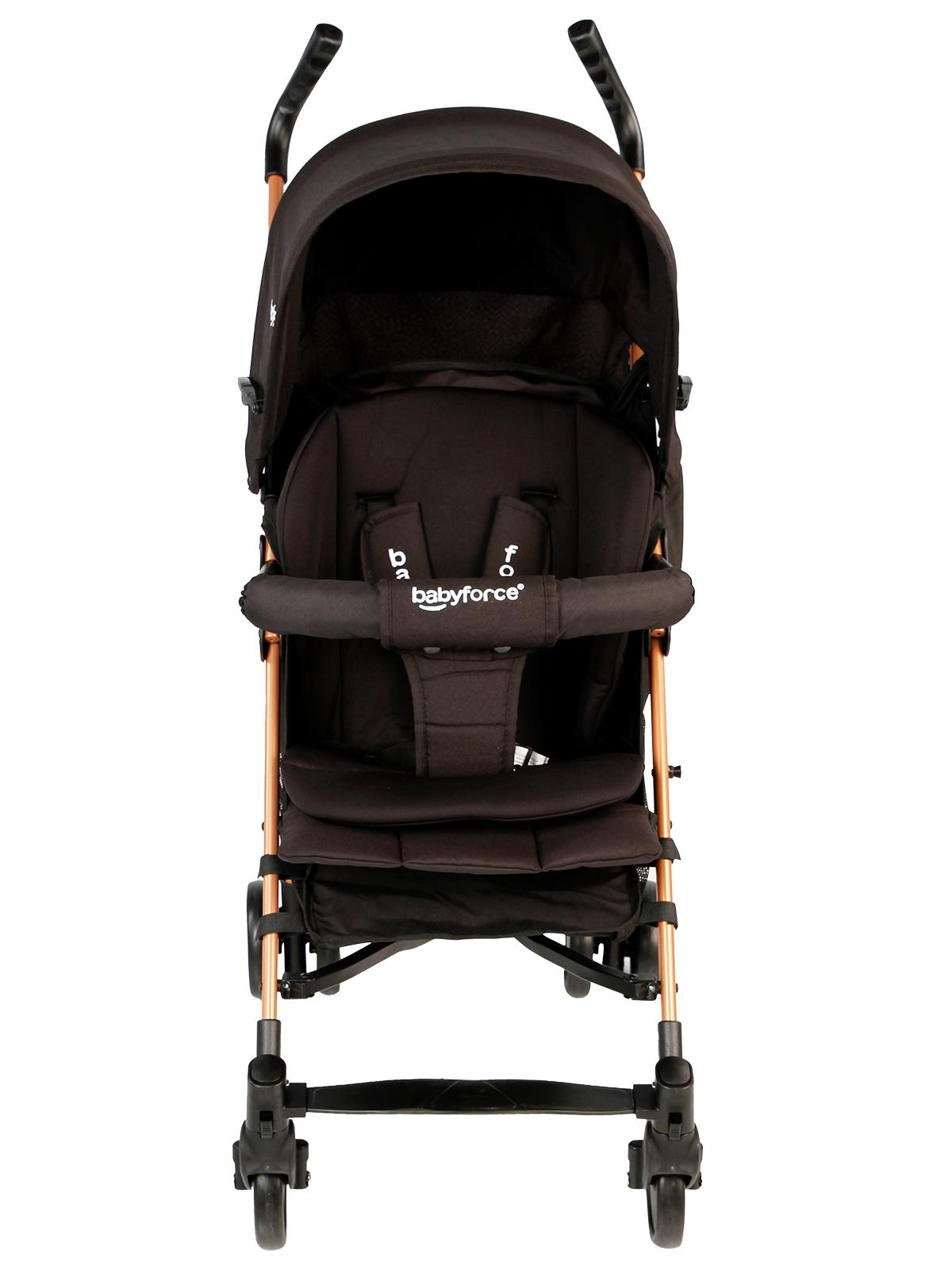 Baby Force Polo20 Lüks Baston Bebek Arabası - Siyah