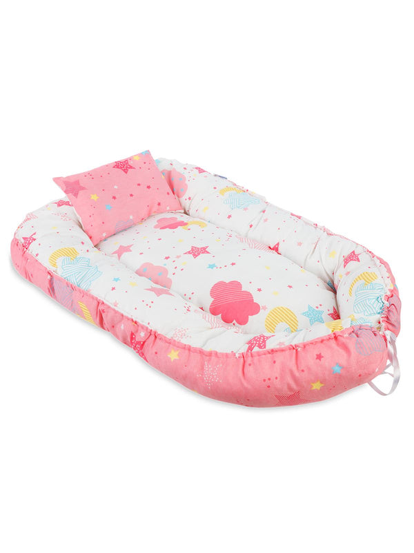 Kujju Büyük Baby Nest - Pembe