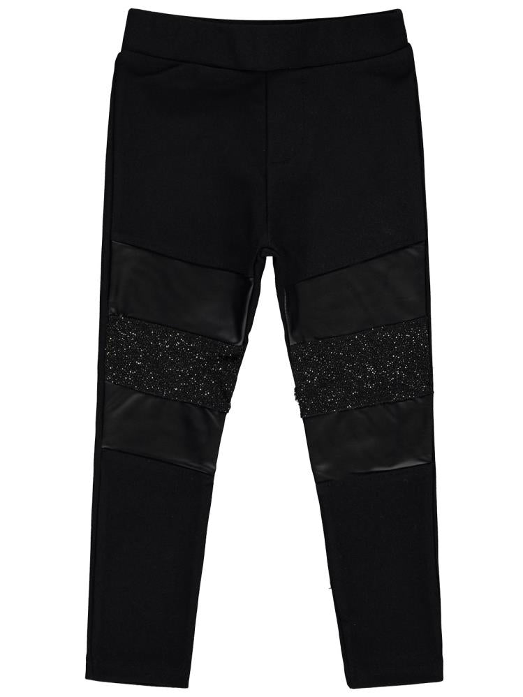 Civil Girls Dizi Derili 2-5 Yaş Tayt - Siyah