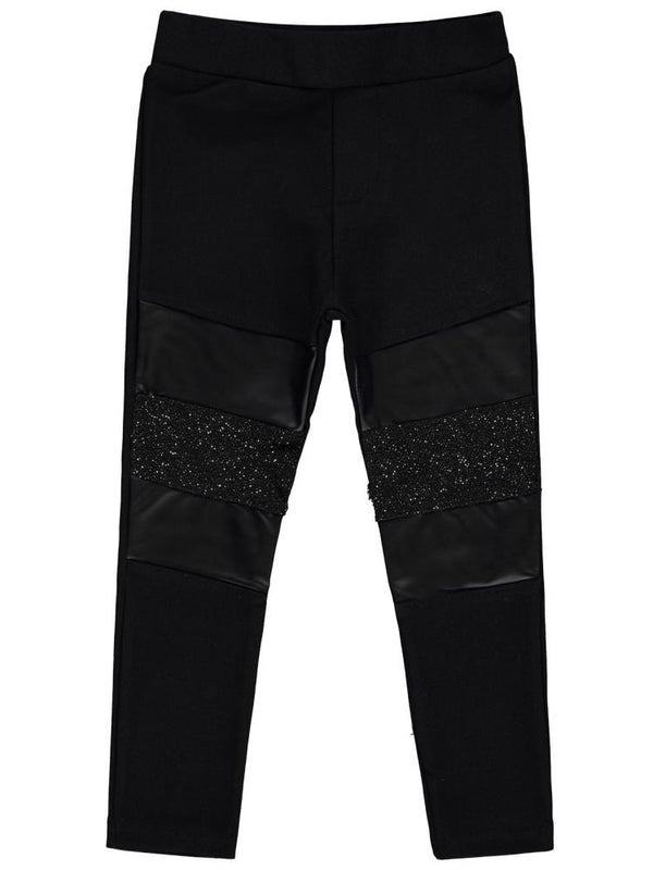 Civil Girls Dizi Derili 2-5 Yaş Tayt - Siyah