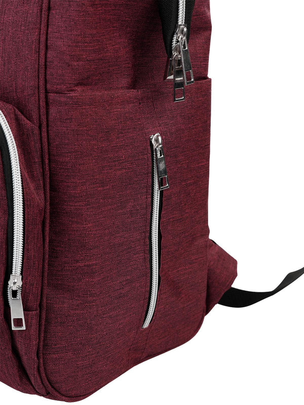 Babymol Linen Sırt Çantası - Bordo