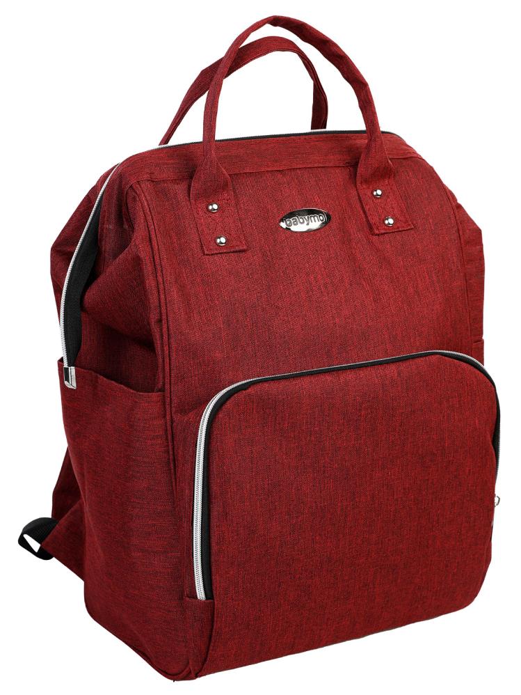 Babymol Linen Sırt Çantası - Bordo