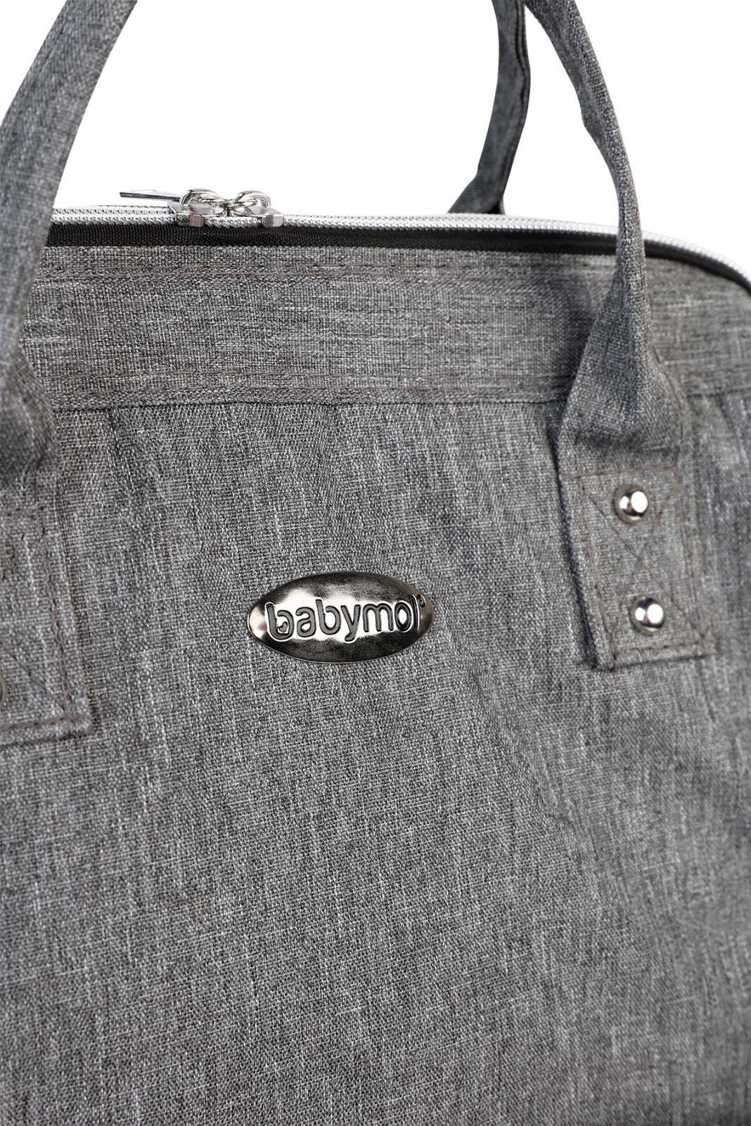 Babymol Linen Sırt Çantası - Gri