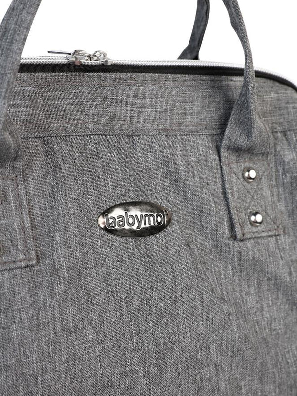 Babymol Linen Sırt Çantası - Gri
