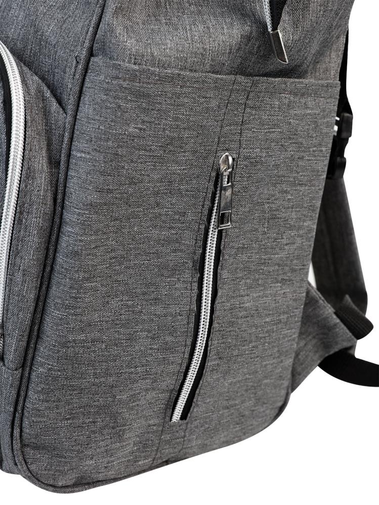 Babymol Linen Sırt Çantası - Gri