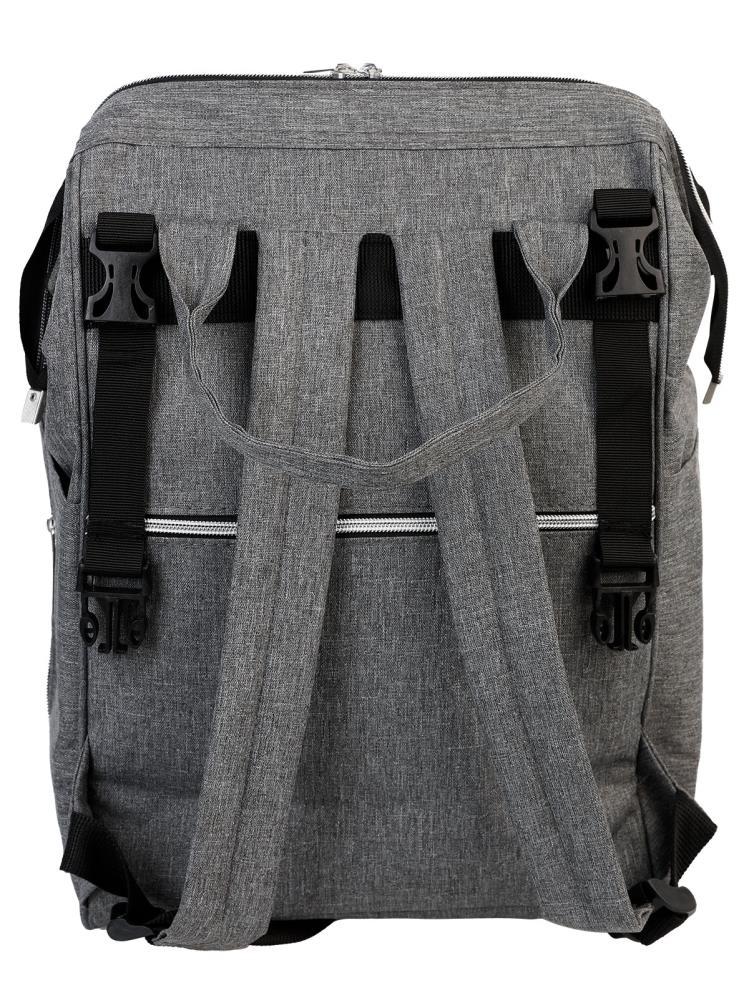 Babymol Linen Sırt Çantası - Gri