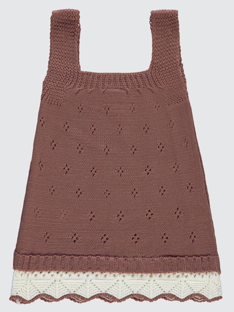 Civil Baby Askılı Çıkmalı 6-18 Ay Elbise - Pembe