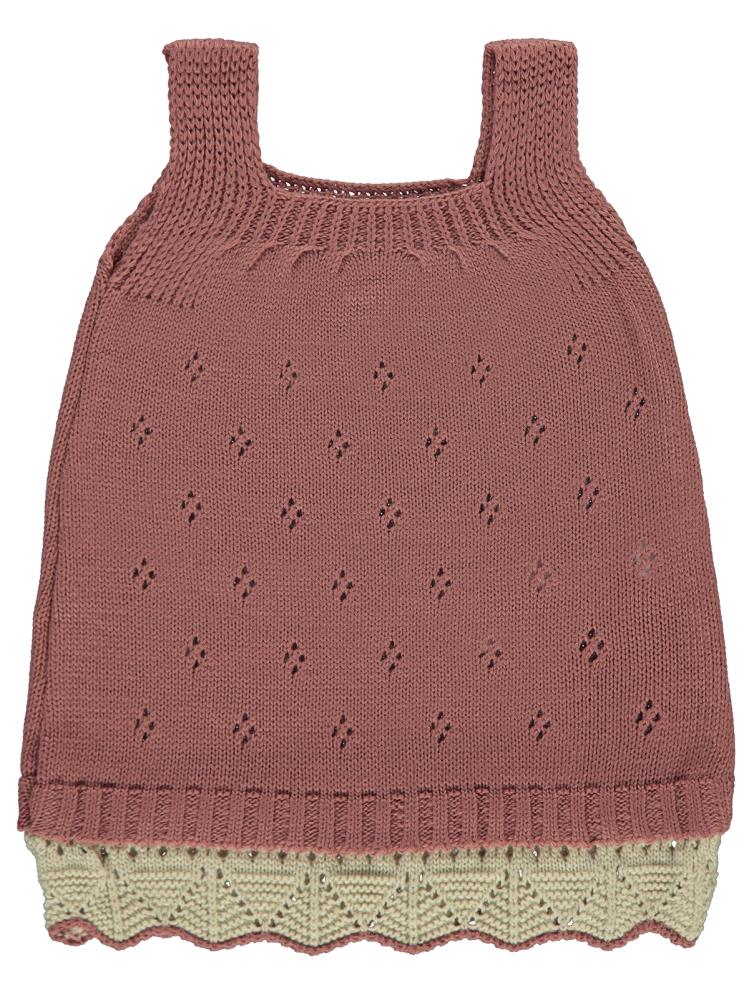 Civil Baby Askılı Çıkmalı 6-18 Ay Elbise - Pembe