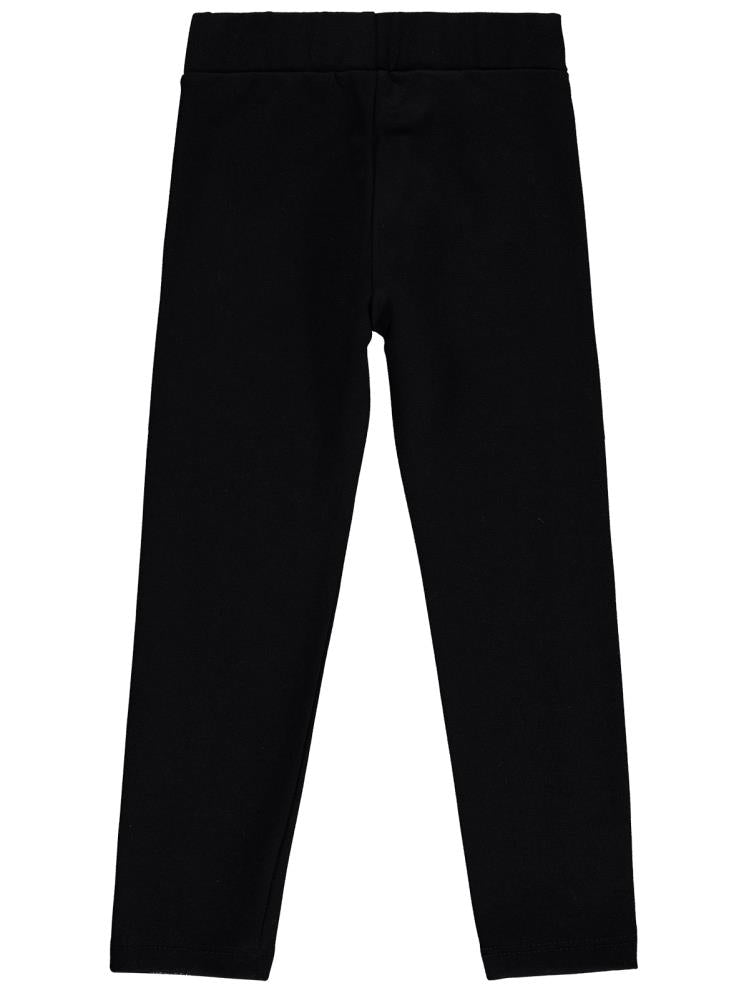 Civil Girls Simli Şeritli 6-9 Yaş Tayt - Siyah