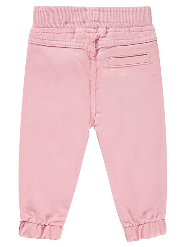 Civil Baby Cep Büzgülü Bağcıklı Örme Düz 6-18 Ay Pantolon - Pembe