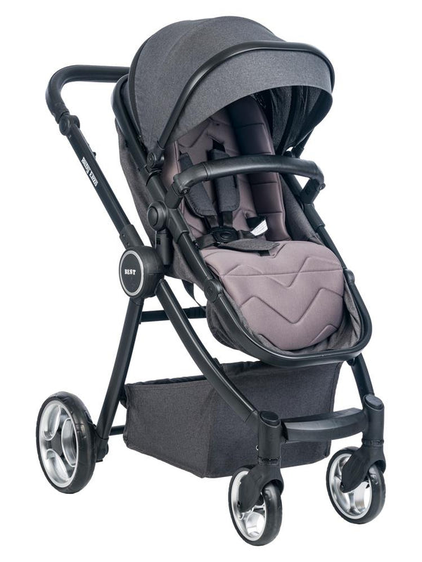 Baby Enzo Best Travel Sistem Bebek Arabası - Gri