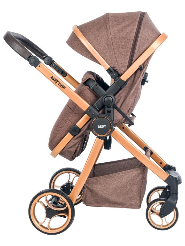 Baby Enzo Best Travel Sistem Bebek Arabası - Kahverengi